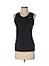 Nike 100% Polyester Black Active Tank Size S - photo 1