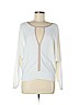 Elizabeth and James Ivory Long Sleeve Top Size M - photo 1