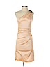 Badgley Mischka Tan Cocktail Dress Size 2 - photo 1