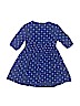 Old Navy 100% Cotton Polka Dots Blue Dress Size 2T - photo 2