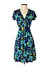 Apt. 9 Blue Casual Dress Size S (petite) - photo 1