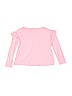 Crewcuts 100% Cotton Solid Pink Long Sleeve Top Size 10 - photo 1