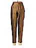 Unbranded 100% Silk Gold Dress Pants Size 10 (petite) - photo 1