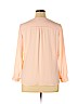 Talbots 100% Polyester Pink Long Sleeve Blouse Size 0X (petite) - photo 2