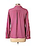 Ann Taylor LOFT 100% Polyester Pink Long Sleeve Blouse Size L (petite) - photo 2