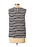 Talbots 100% Polyester Blue Sleeveless Blouse Size L - photo 2