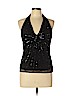 BCBGMAXAZRIA Black Sleeveless Top Size L - photo 1