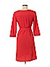 H&M 100% Polyester Red Casual Dress Size 6 - photo 2
