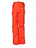 Nike 100% Polyester Orange Track Pants Size XS - photo 2