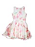 Btween 100% Polyester Floral Ivory Special Occasion Dress Size 8 - photo 2