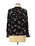 Ann Taylor 100% Polyester Black Long Sleeve Blouse Size M (petite) - photo 1
