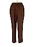 BonWorth 100% Polyester Brown Dress Pants Size L (petite) - photo 2