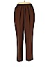 BonWorth 100% Polyester Brown Dress Pants Size L (petite) - photo 1