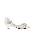 Assorted Brands Silver Heels Size 7 1/2 - photo 1