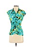Kenneth Cole New York Green Short Sleeve Top Size S (petite) - photo 1