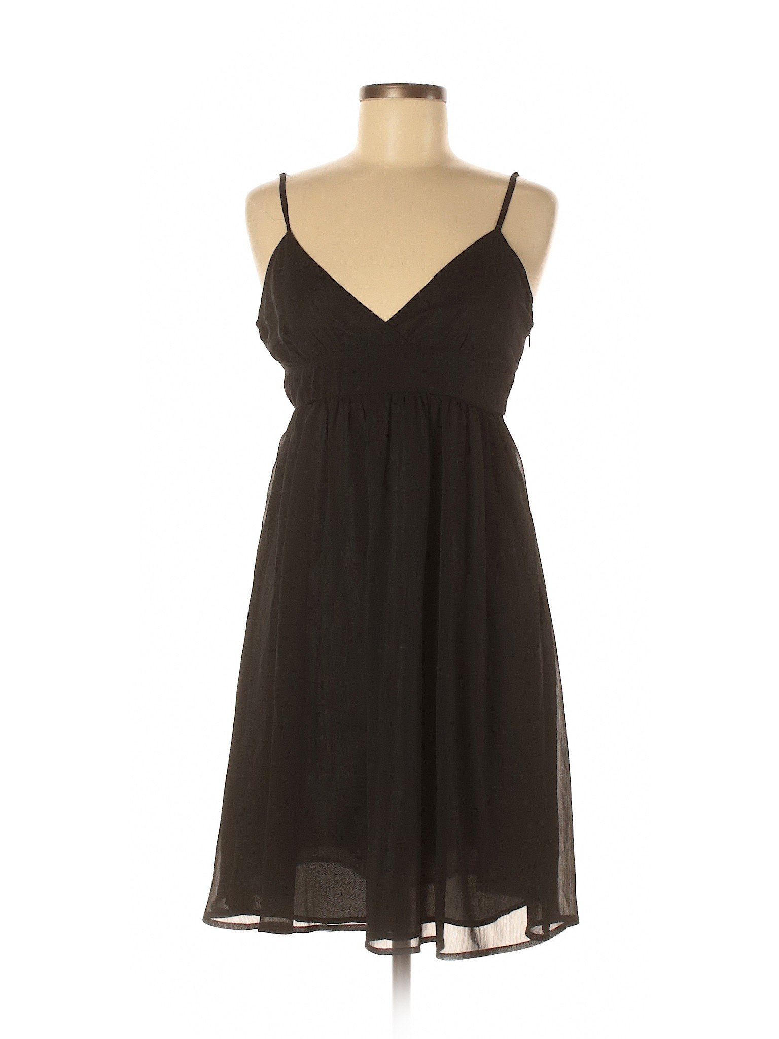Forever 21 100% Polyester Solid Black Casual Dress Size S - 87% off ...