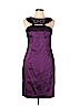 Adrianna Papell 100% Polyester Purple Cocktail Dress Size 10 (petite) - photo 1