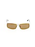 Cole Haan Solid Brown Sunglasses One size - photo 2