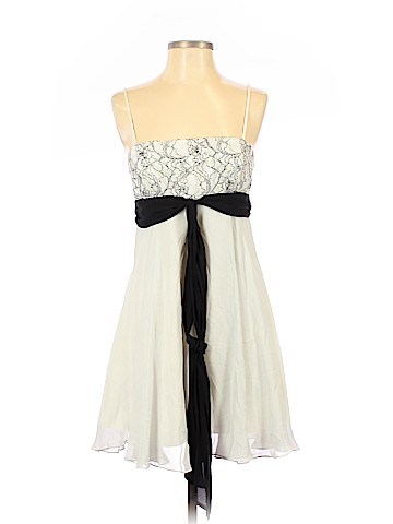 BCBGMAXAZRIA Sleeveless Silk Top (view 1)