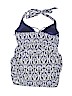 Beach Bump By Motherhood Blue Swimsuit Top Size S - photo 2