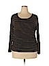 Lauren by Ralph Lauren Black Long Sleeve T-Shirt Size 2X - photo 1