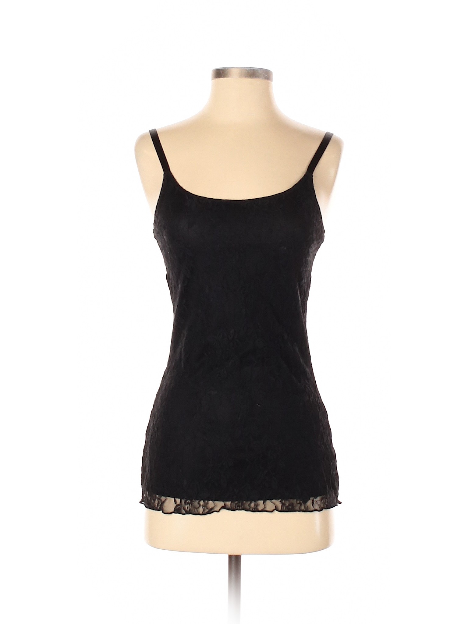 Maurices Solid Black Tank Top Size S - 72% off | thredUP