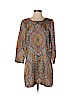 J. Crew Collection 100% Silk Tan Casual Dress Size 4 - photo 1