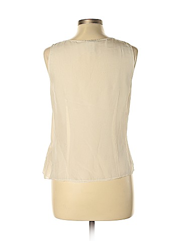 J.Crew Sleeveless Silk Top (view 2)