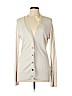 Simply Vera Vera Wang 100% Cotton Ivory Cardigan Size L - photo 1