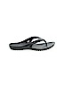 Crocs Black Flip Flops Size 7 - photo 1