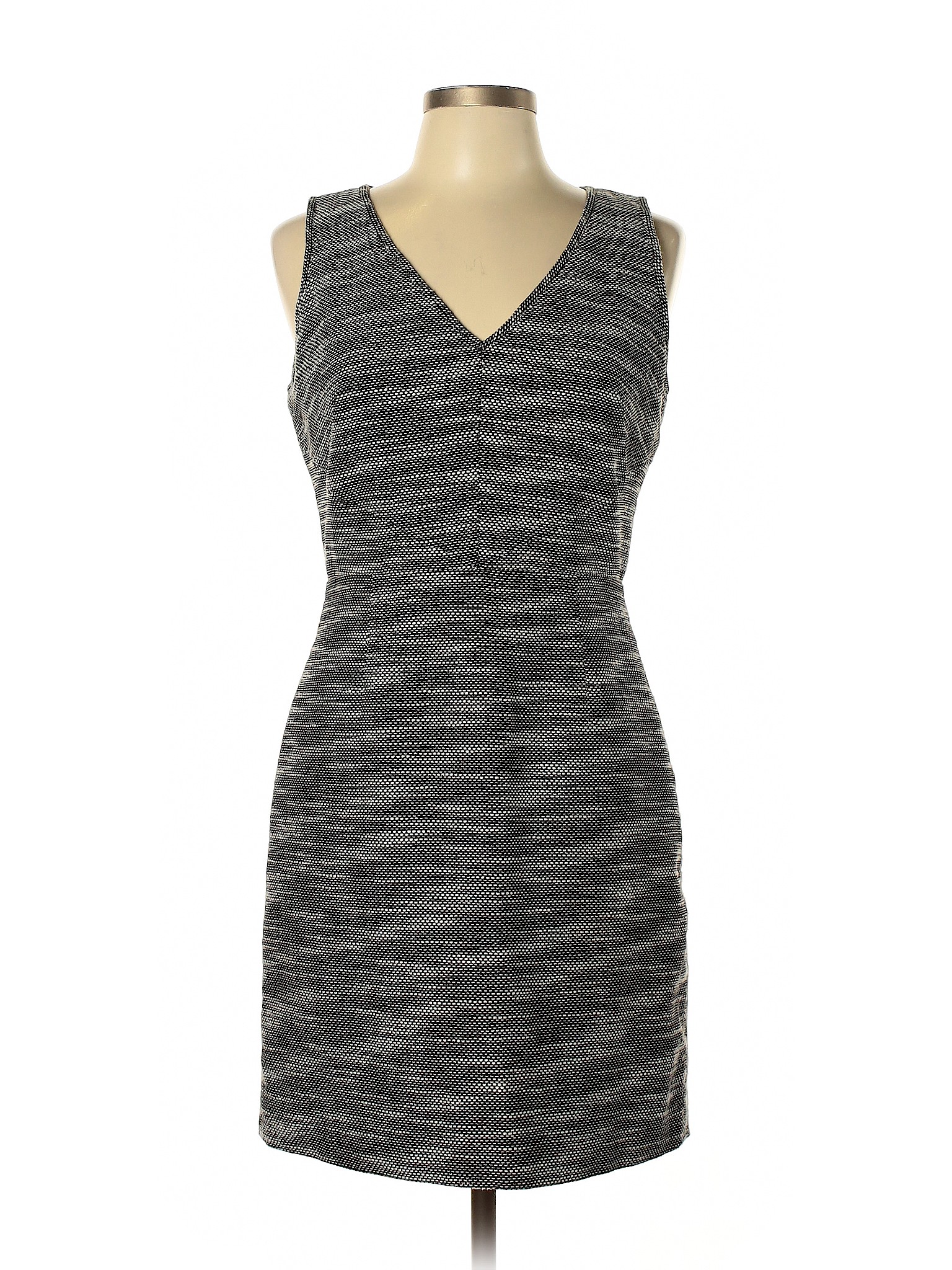 Banana Republic Women Gray Casual Dress 10 Petites | eBay