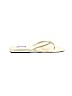 Guess Gold Flip Flops Size 11 - photo 1