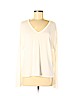 Rag & Bone/JEAN 100% Rayon White Long Sleeve T-Shirt Size M - photo 1