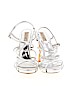 Badgley Mischka Silver Heels Size 9 - photo 2