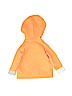Patagonia 100% Polyester Solid Orange Zip Up Hoodie Size 3-6 mo - photo 2