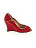 Nina Red Wedges Size 7 - photo 1