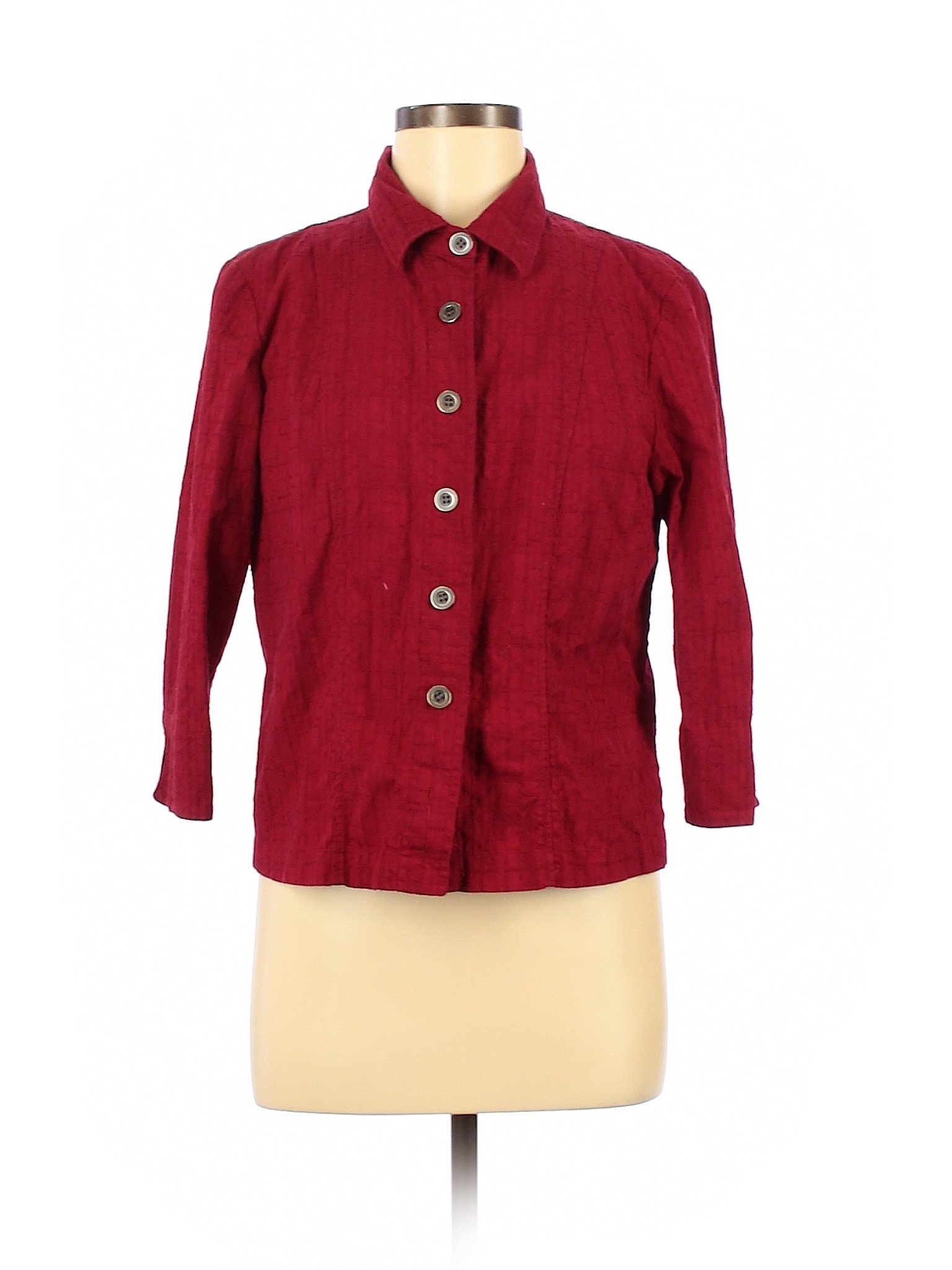 Christopher & Banks Women Red Jacket M Petites | eBay