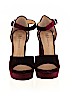 Neiman Marcus Burgundy Heels Size 6 - photo 2