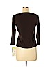Studio 1 Brown 3/4 Sleeve Top Size 8 (petite) - photo 2
