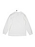 Old Navy 100% Cotton Solid White Long Sleeve T-Shirt Size M (youth) - photo 2