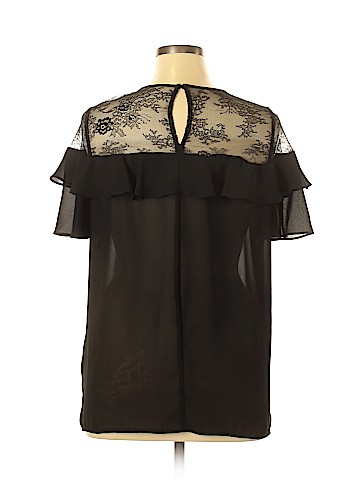 ELOQUII Short Sleeve Blouse (view 2)