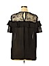 ELOQUII 100% Polyester Black Short Sleeve Blouse Size 14 - photo 2
