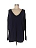 Nic + Zoe Blue Pullover Sweater Size M - photo 1
