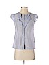 Banana Republic Purple Short Sleeve Blouse Size XS (petite) - photo 1