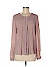 TOBI 100% Polyester Tan Long Sleeve Blouse Size M - photo 1