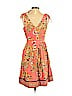 Trina Turk 100% Silk Pink Casual Dress Size 4 - photo 2