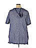 Catherines 100% Cotton Blue Pullover Hoodie Size 1X - photo 2