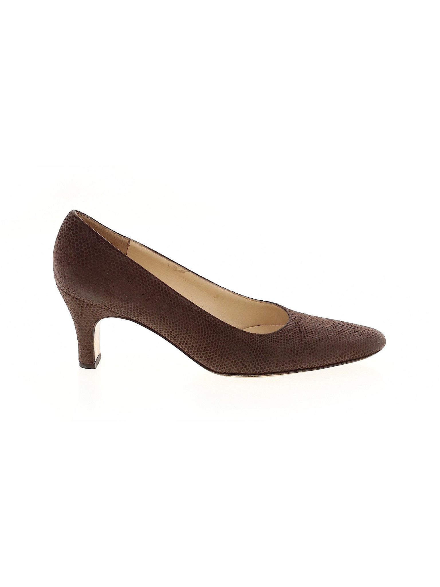 Salvatore Ferragamo Women Brown Heels US 7.5 | eBay