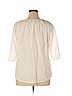 Croft & Barrow 100% Cotton White 3/4 Sleeve Blouse Size XL - photo 2