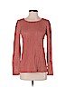 Ann Taylor LOFT Pink Long Sleeve Top Size S - photo 1